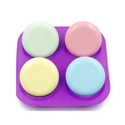 Picture of Silicone Mould Round, For Making Soap- Food Grade