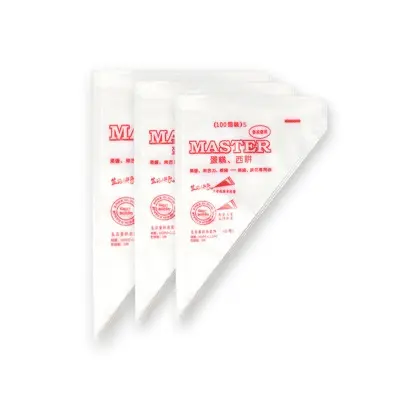 Picture of Plastic Disposable Piping Bags Cake Cream Decorating (100 piece Small size )
