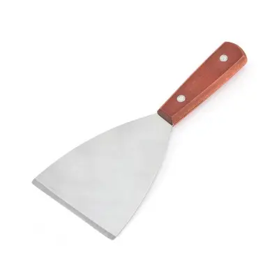 Picture of Stainless Steel Putty Knife / Scraper Tool with Wooden Handle