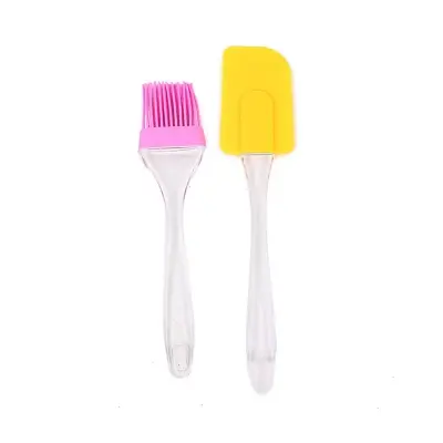Picture of High Temperature Resistant Silicone Brush Kitchen Barbecue Food Grade Cake Baking Tool Egg Tart Chocolate Food Grade Silicone Brush