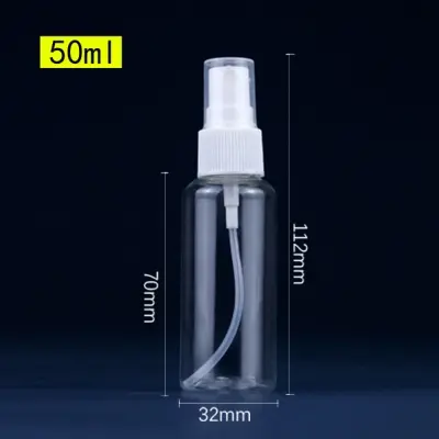 Picture of 50ml Spray bottle Transparent plastic bottle- 1 pcs