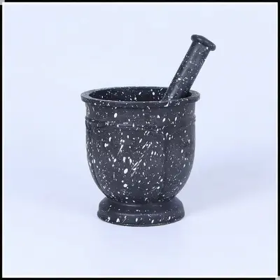 Picture of Garlic grinder household old-fashioned garlic mortar garlic grinder garlic press jar grinder