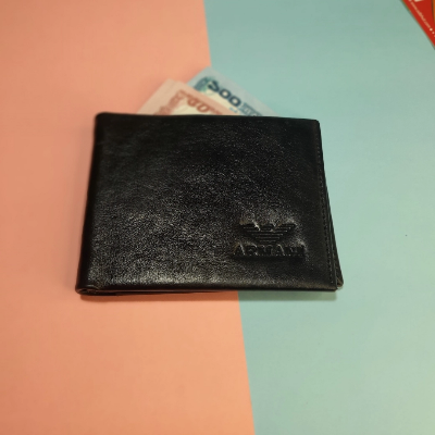 Picture of Stylish pure leather wallet money bag for men Fashion wallet