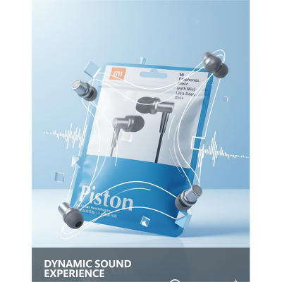 Picture of Xiaomi Piston Basic In-Ear Headphone - Black - Black