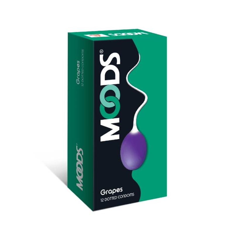 Picture of Moods Grapes Flavored Condom 12 pcs Pack