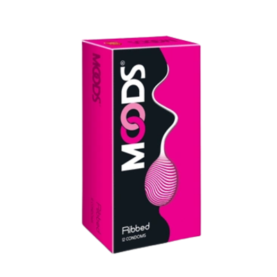 Picture of Moods Premium Ribbed 12's Condoms
