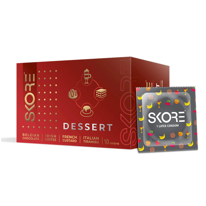 Picture of Skore Dessert Condoms 1 pack (10pcs)