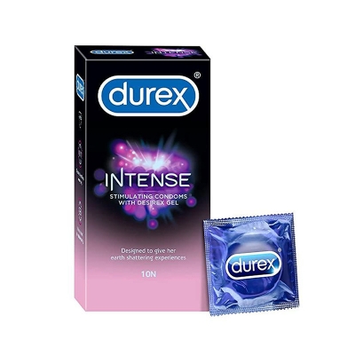 Picture of Durex Intense Stimulating Condom with Desirex Gel 10pcs