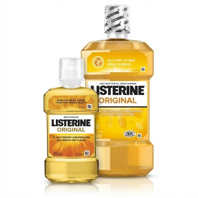 Picture of Listerine Mouth Wash Set Original 750ml And 250ml (Combo Pack)
