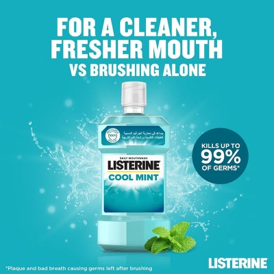 Picture of Listerine Cool Mint Mouthwash 500 ml