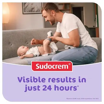 Picture of Sudocrem Antiseptic Healing Baby Diaper Rash Cream 125gm