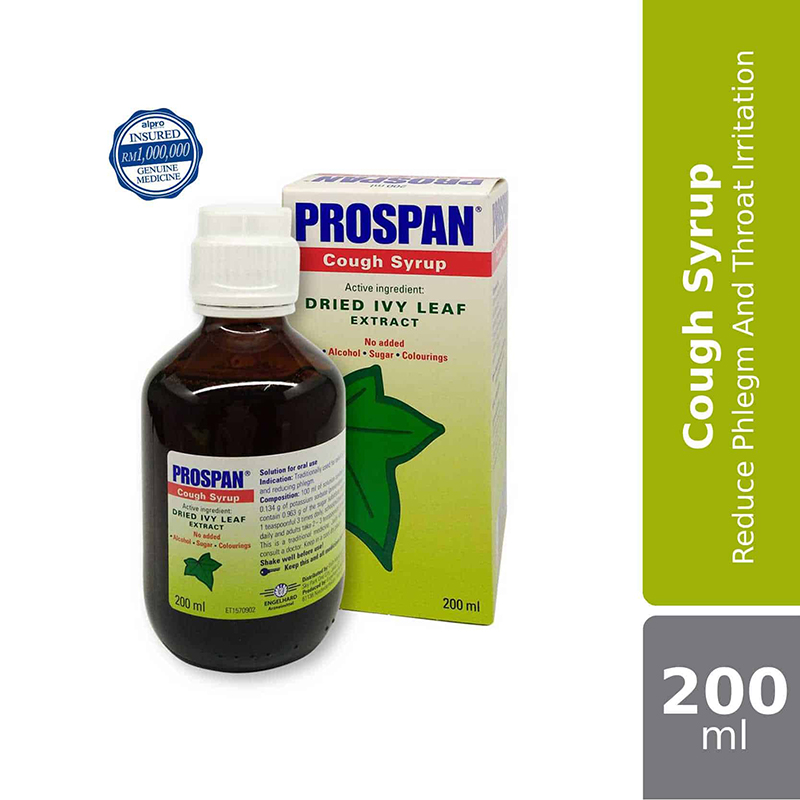 Picture of Prospan Cough Syrup Relieve Congestion -200ml