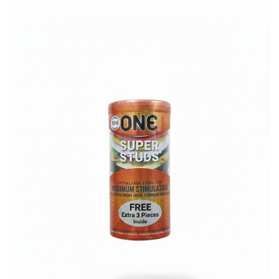 Picture of One Super Studs Extra Large for Maximum Stimulation Condom - 12pcs + 3 Pcs Extra (Malaysia)