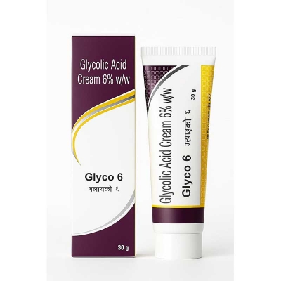 Picture of Glyco 6 Cream 6% w/w (Glycolic Acid) - 30g