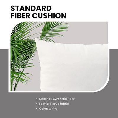 Picture of Standard Fiber Cushion Tissue Fabric White 16″x16″ - White