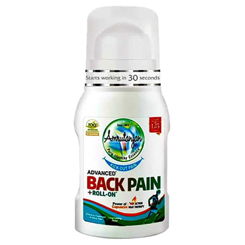 Picture of Amrutanjan Back pain Roll-on - 50 ml