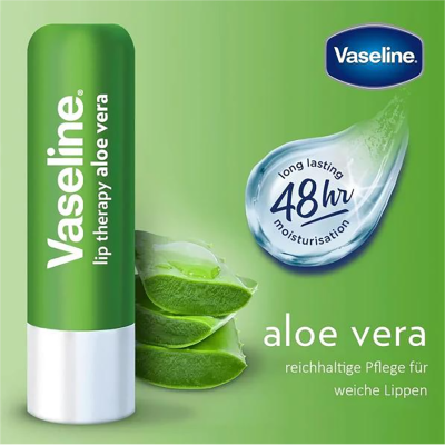 Picture of Vaseline Lip Therapy Aloe Vera - 4.8 gm
