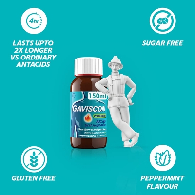 Picture of Gaviscon Liquid Regular - 150 ml