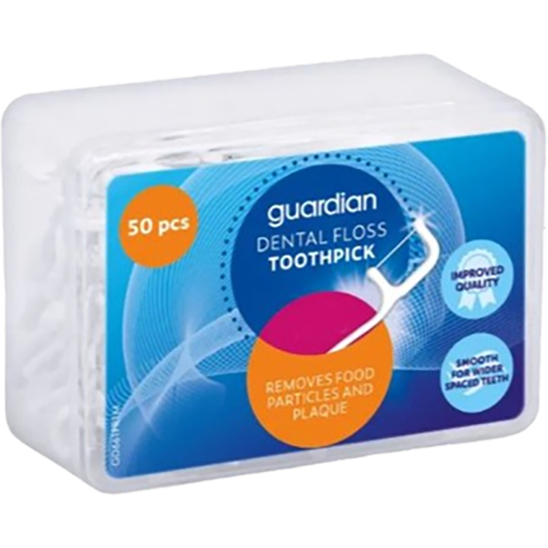 Picture of GUARDIAN Dental Floss Round Toothpick 50 Pieces