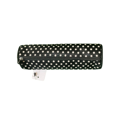 Picture of Round Pouch Bag Black & White - Black
