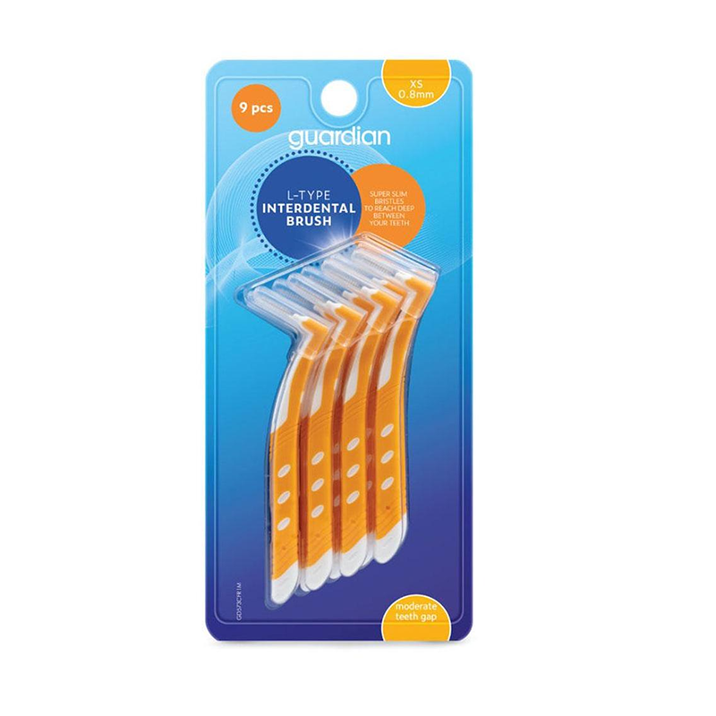 Picture of Guardian Interdental Brush L-Type 0.8mm (9 Pcs)