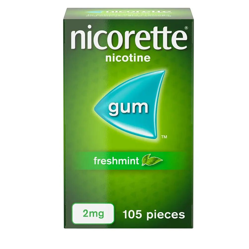 Picture of Nicorette Gum Fresh Mint 2mg, 105's