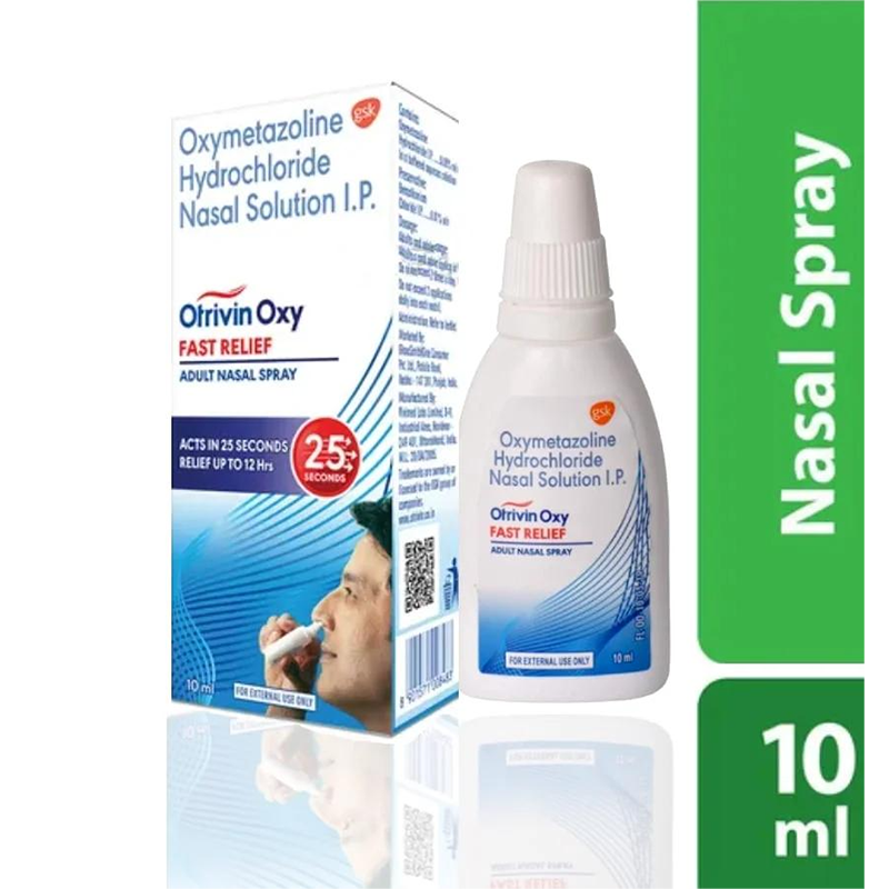 Picture of Otrivin Oxy Fast Relief Adult Nasal Spray - 10 ML