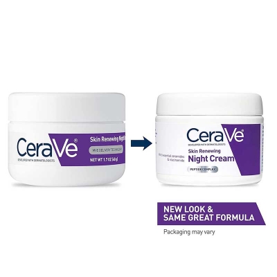 Picture of Cerave Skin Renewing Night Cream - 48 GM