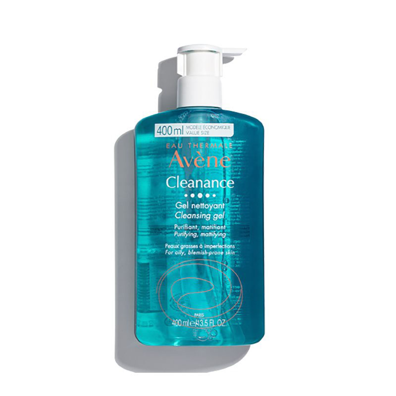 Picture of Avene Cleanance Cleansing Gel for Face And Body 400 Ml Gentle Non-comedogenic Daily Cleanser for Oily And Acne-prone Skin
