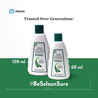 Picture of Selsun Selenium Sulfide Topical Suspension USP Shampoo - 120 ML