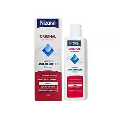 Picture of Nizoral Original 2% Ketoconazole Medicated Anti-Dandruff Shampoo - 100 ML