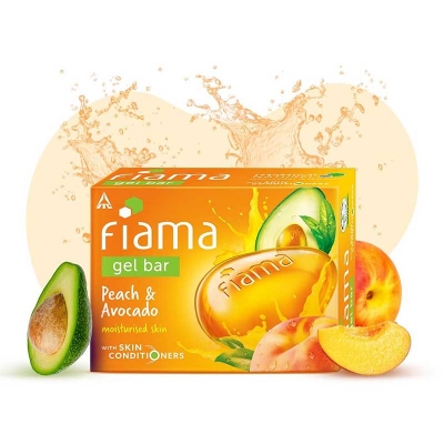 Picture of Fiama Di Wills Peach & Avocado Gel Bar 125gm