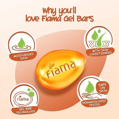 Picture of Fiama Di Wills Peach & Avocado Gel Bar 125gm