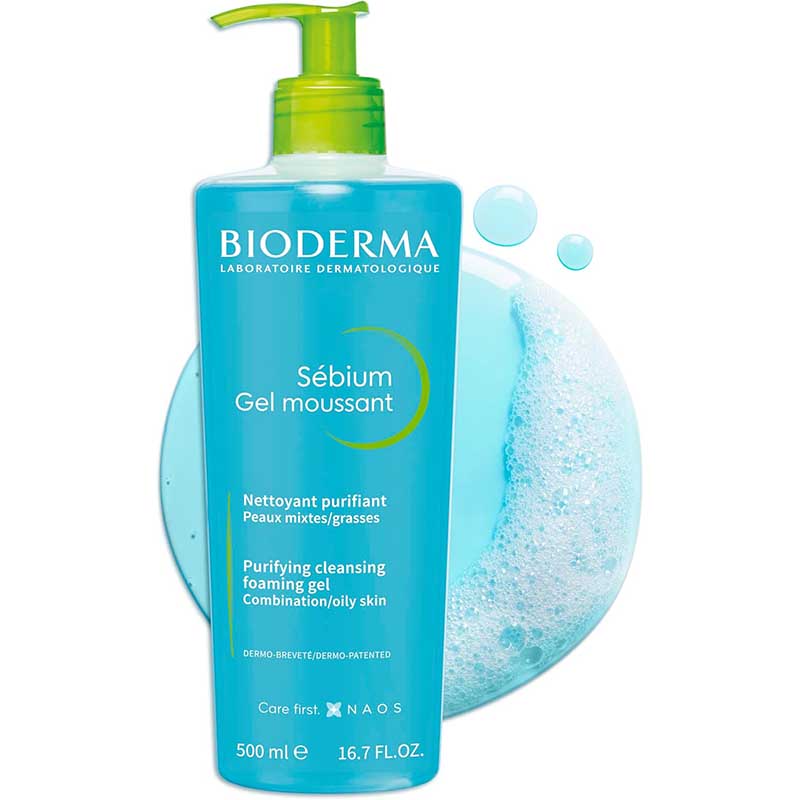 Picture of Bioderma Sebium Gel Moussant Purifying Foaming Gel - 500 ML