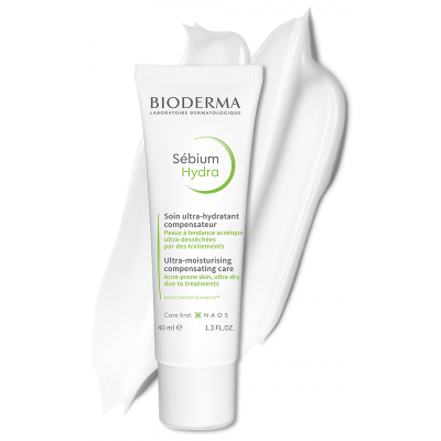 Picture of Bioderma Sebium Hydra Oil Control Moisturizer for Acne-Prone Skin 40 Ml
