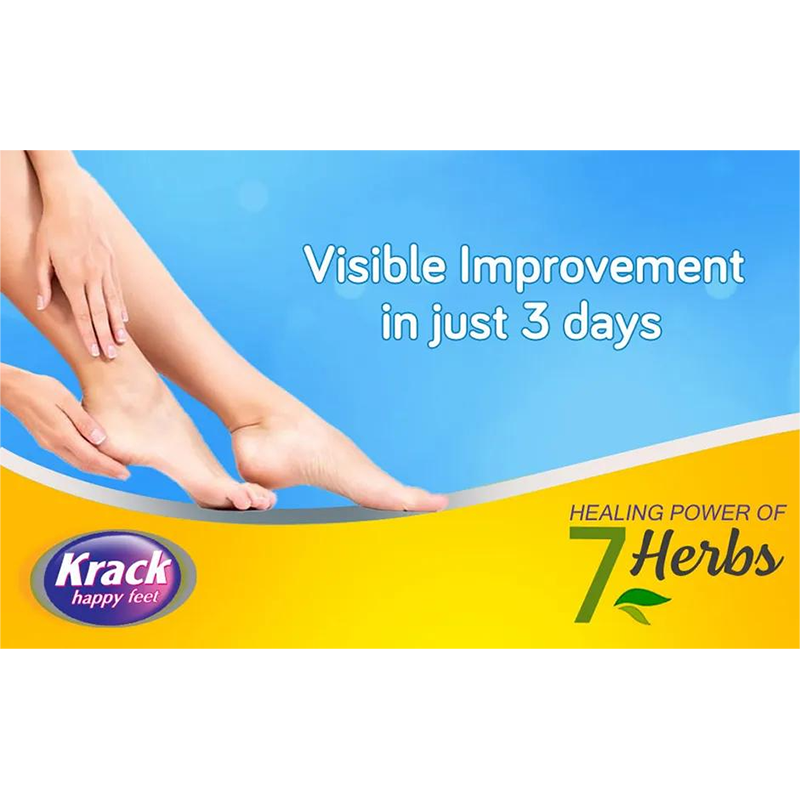 Picture of Krack Happy Feel Heel repair cream 15 gm