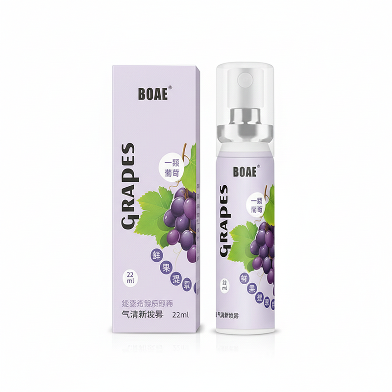 Picture of BOAE Mouth Spray Fruity Oral Spray Remove Bad Breath 20 ml -Grapes