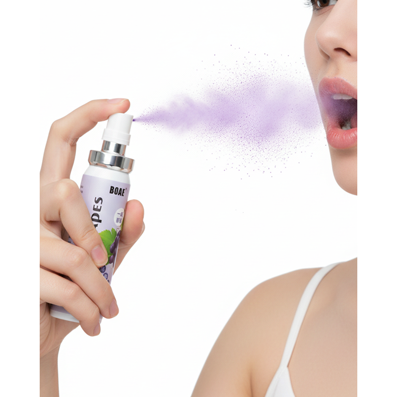 Picture of BOAE Mouth Spray Fruity Oral Spray Remove Bad Breath 20 ml -Grapes