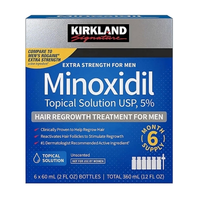 Picture of Kirkland Minoxidil hair regrowth solution 5 % - 360 ml