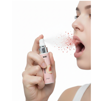 Picture of BOAE Mouth Spray Fruity Oral Spray Remove Bad Breath 20 ml -Peach