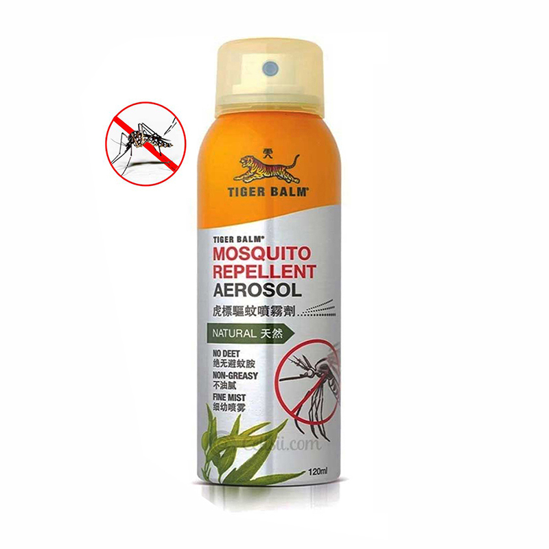 Picture of Tiger Balm Mosquito Repellent Aerosol Natural -120 ml