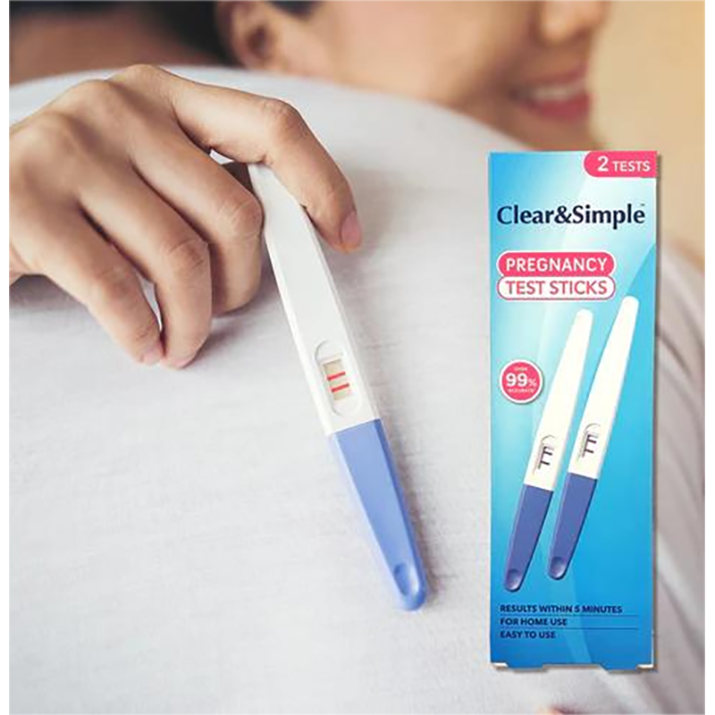 Picture of Clear and Simple Pregnancy Test Kit 2 pcs of pack