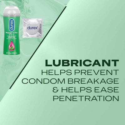 Picture of Durex massage & Play 2 in 1 with Aloe vera Lubricant -200 ML