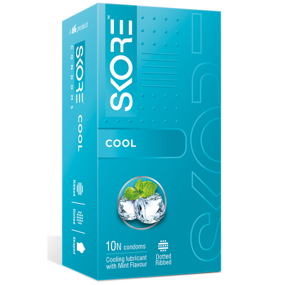 Picture of Skore Cool with Lubricant Condom - 10Pcs Pack