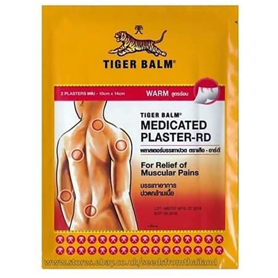 Picture of Tiger Balm Plaster RD Warm 10 x 14 cm 9 Sheets