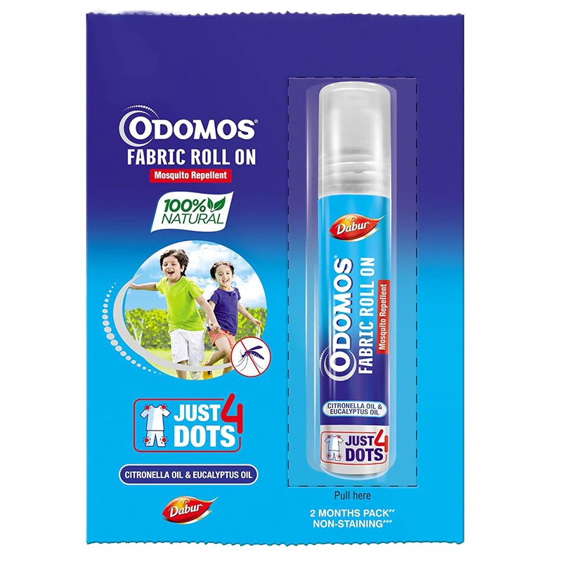 Picture of Odomos Mosquito Repellant Fabric Roll On - 8ml