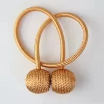 Picture of 2Pc Magnetic Curtain Tieback Buckle Strap Holdbacks Magnet Clip