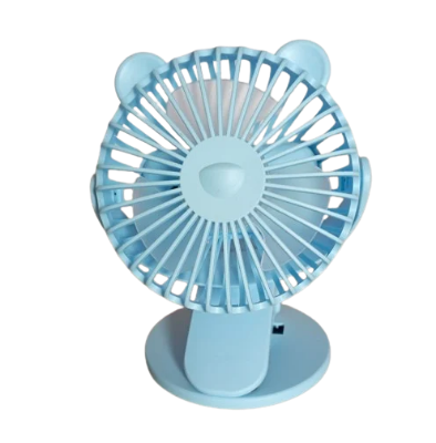 Picture of USB Table Fan Mini Wind Power Handheld Clip Fan Desktop Convenient Portable Student Cute Small Cooling Ventilador 360 Rotation