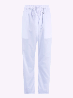 Picture of White Cotton Aligori Pajama