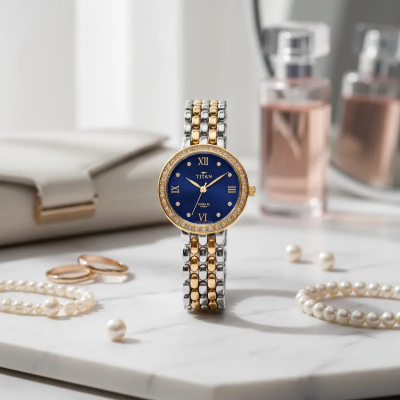 Picture of Titan Two-Tone Roman Dial Watch